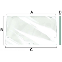 Glassrute Bak Nh/Case