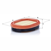 MANN Sekundærfilter CF 2550