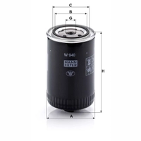 MANN Oljefilter W 940