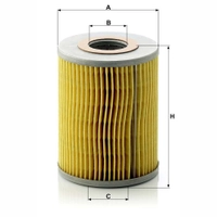 MANN Oljefilter H 1038 x