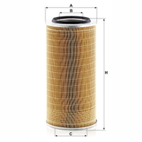 MANN Luftfilter C 24 650/8