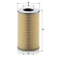 MANN Oljefilter H 1282 x