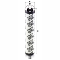 MANN Hydraulikkfilter HD 7001 x