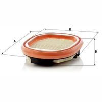 MANN Sekundærfilter CF 2530