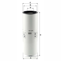 MANN Oljefilter WP 12 001