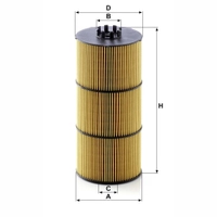 MANN Oljefilter HU 12 001 z
