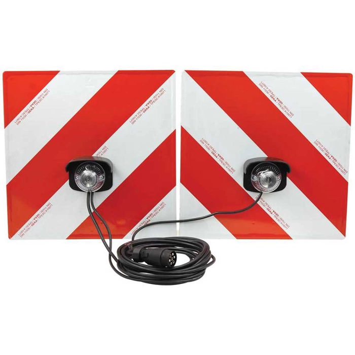 WARNING SIGN 2PC SET. FILM ON GALVA