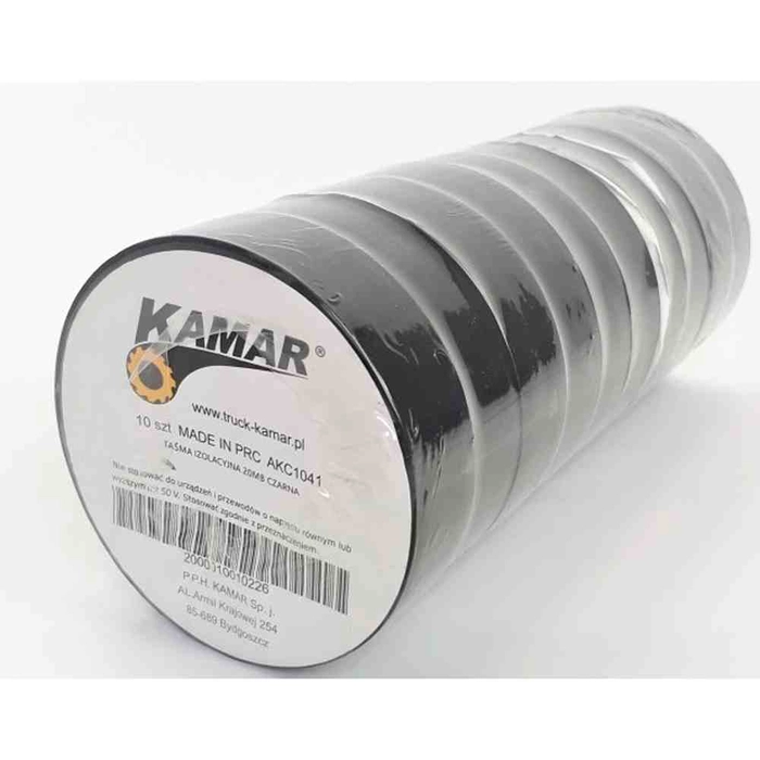 10 Stk Ruller Med Sort Elektrotape