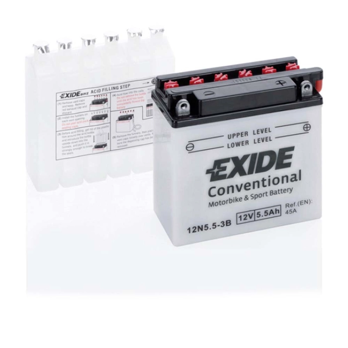 MC batteri 12V 5,5Ah