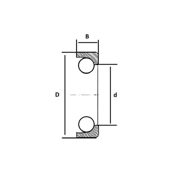 BEARING ASSEMBLY WITH BEARING CUP  