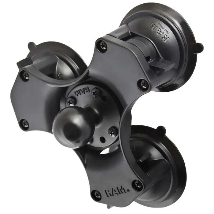 RAM TRIPLE SUCTION CUP BASE W/ 1.5 