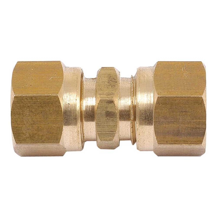 BRASS FUEL LINE FITTING Ø 1/4&PRIME