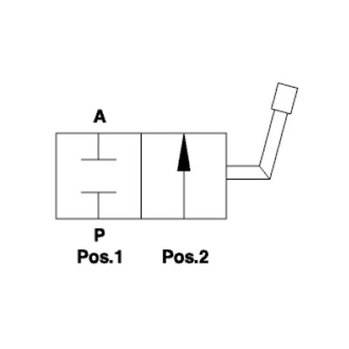 HYDRAULIC 2-WAY DIVERTER BALL VALVE