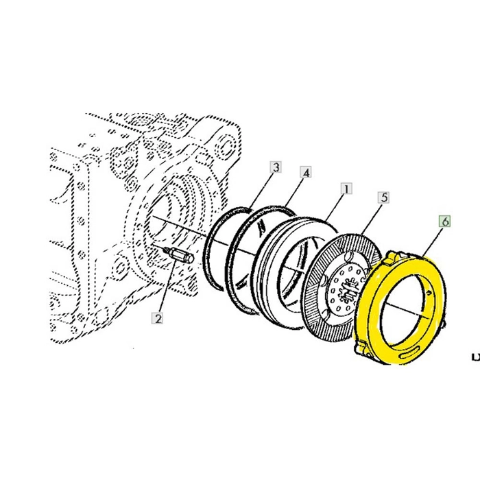 Bremse plate
