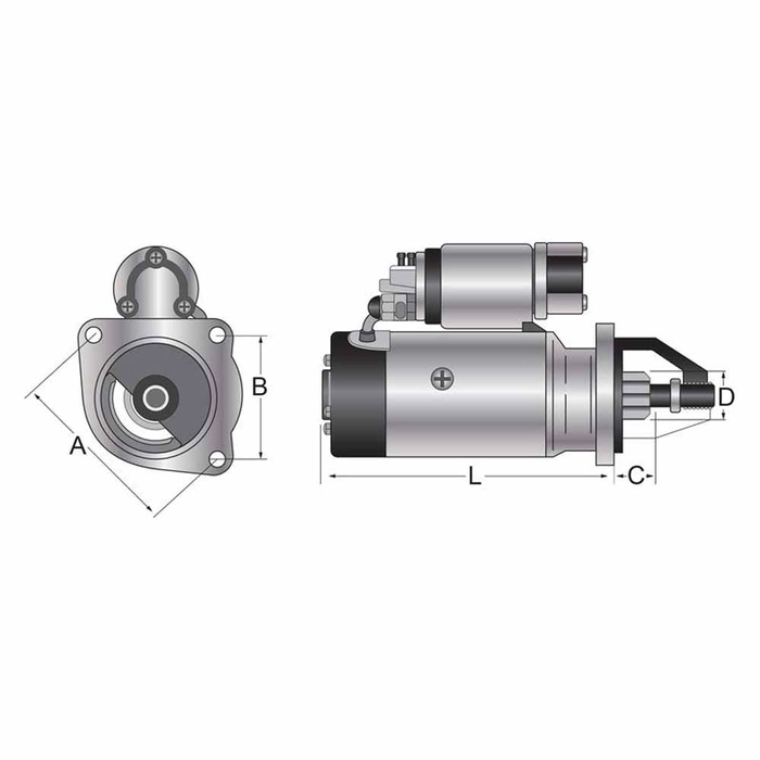 Startermotorer - 12V