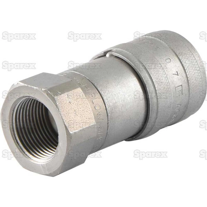 FLAT FACED HYDRAULIC COUPLING 3/4&P