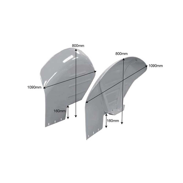 FENDER SET, LH/RH                  