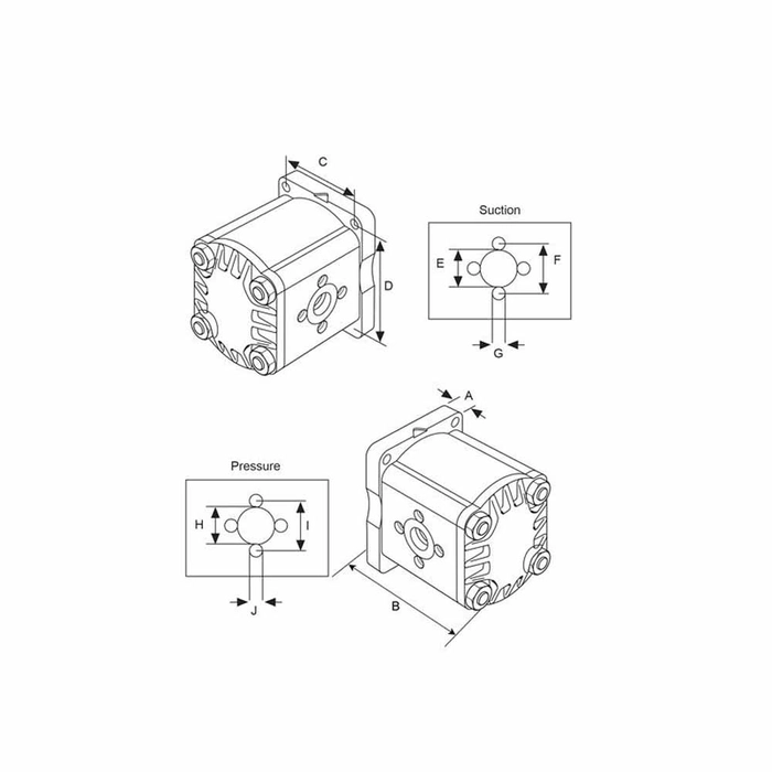 Hydraulikkpumpe 0510525060