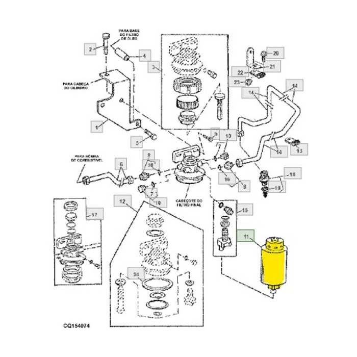 DIESEL FILTER 141MM