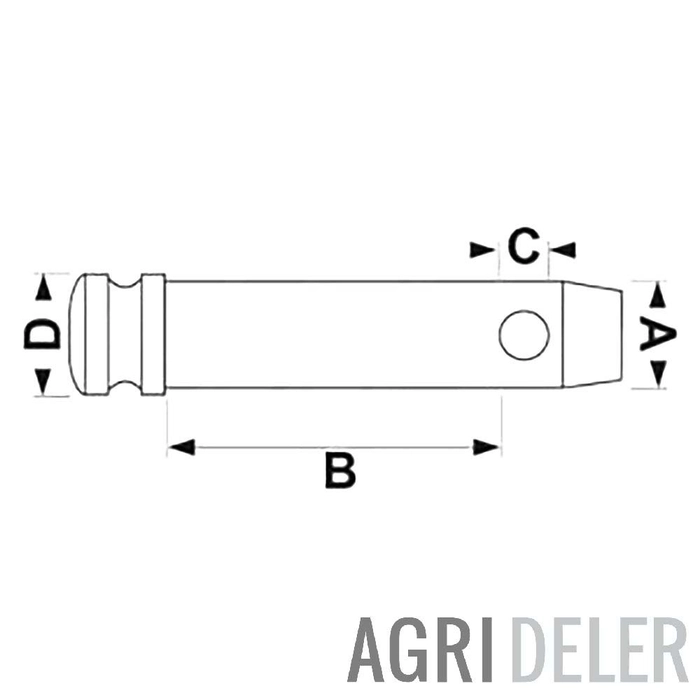 Toppstagbolt Kat 1 120 Mm          