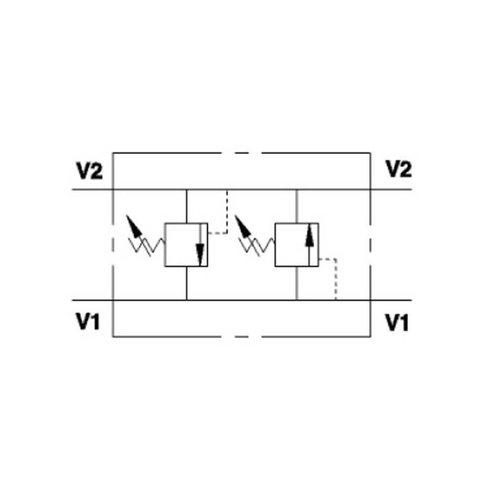1/2 CROSS LINE RELIEF VALVE        