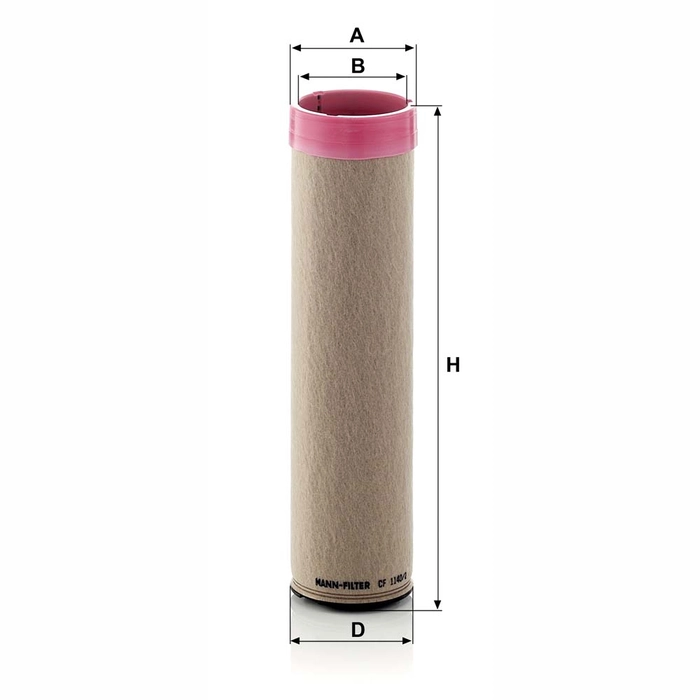 MANN Sekundærfilter CF 1140/2
