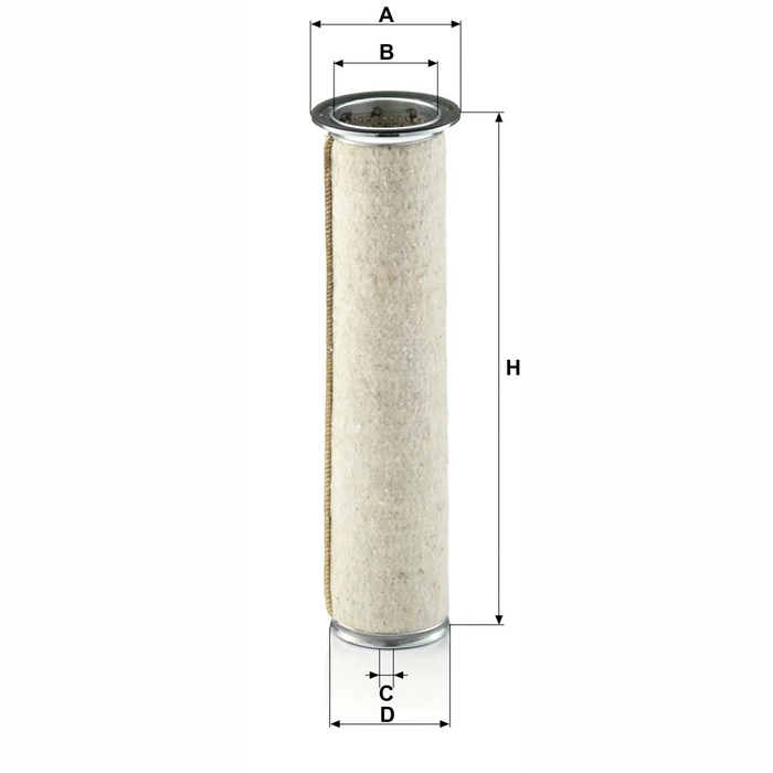 MANN Sekundærfilter CF 922