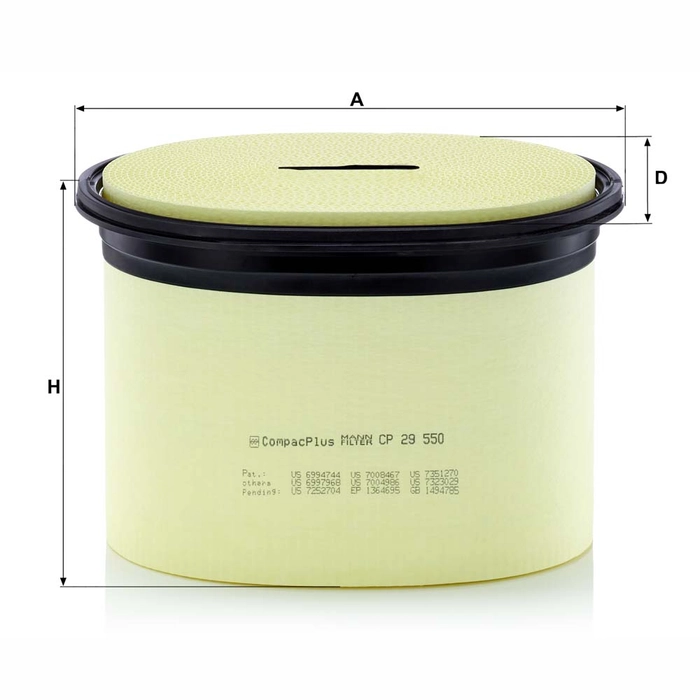 MANN Luftfilter CP 29 550