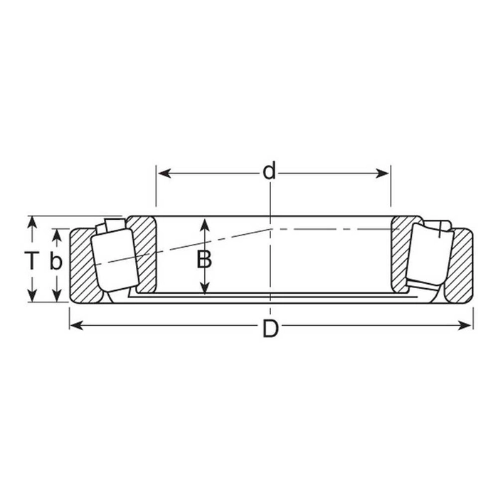BEARING-TAPER-19150/19283X         