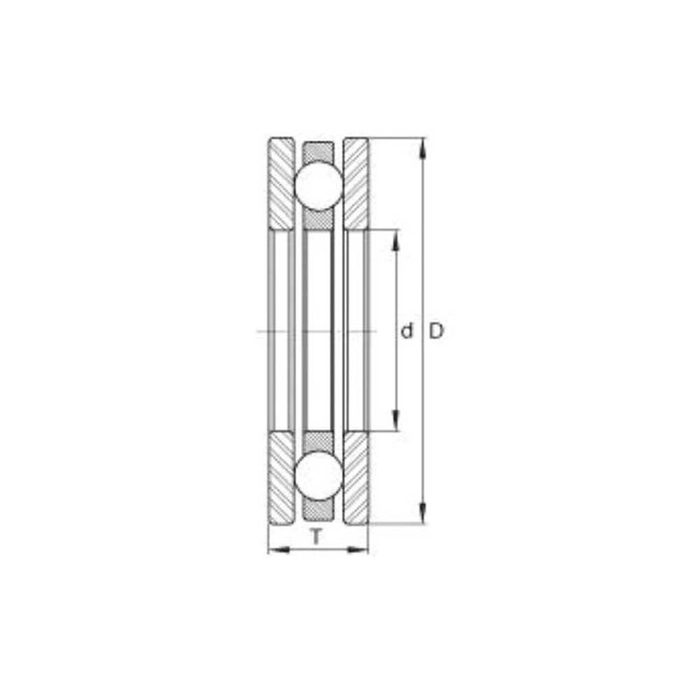 BEARING THRUST 51206               