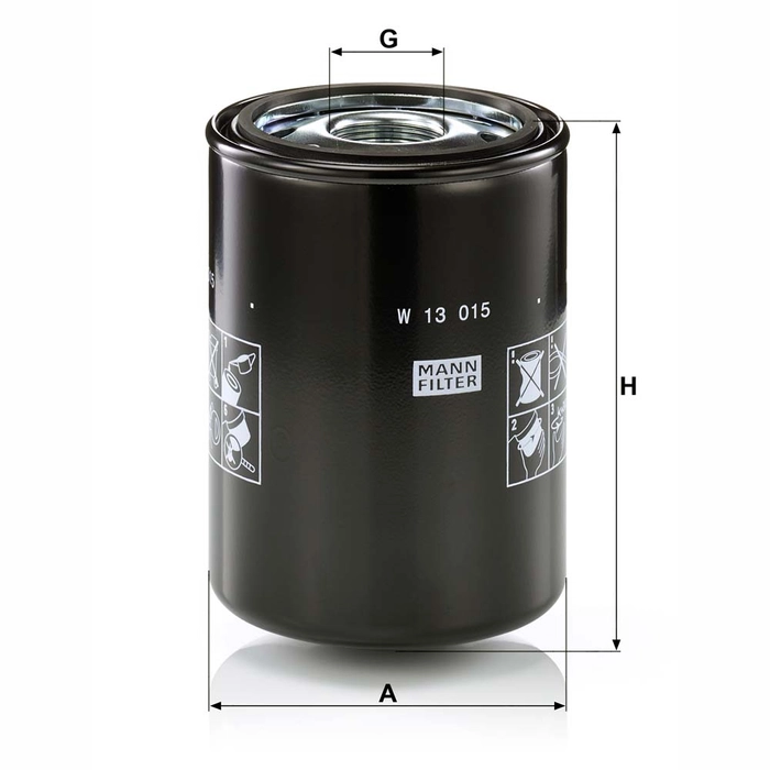 MANN Hydraulikkfilter W 13 015