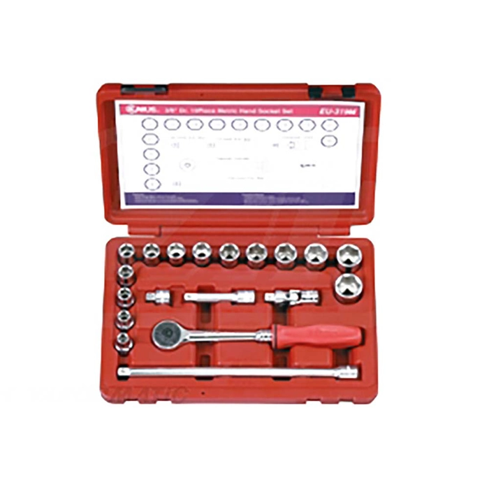 Pipesett 3/8 "  19 Deler                                  