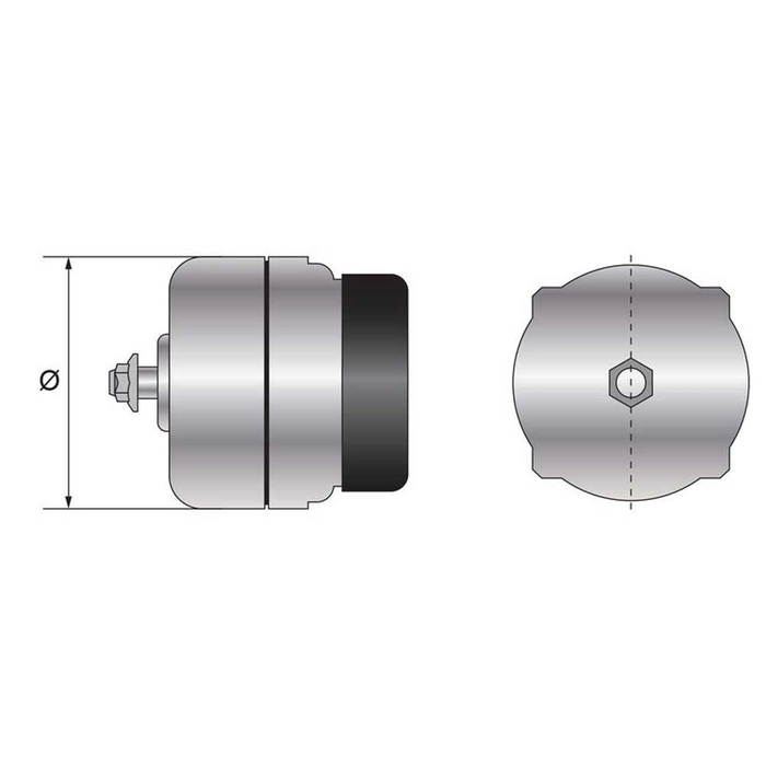ALTERNATOR (MAHLE) - 14V, 60 AMPS  