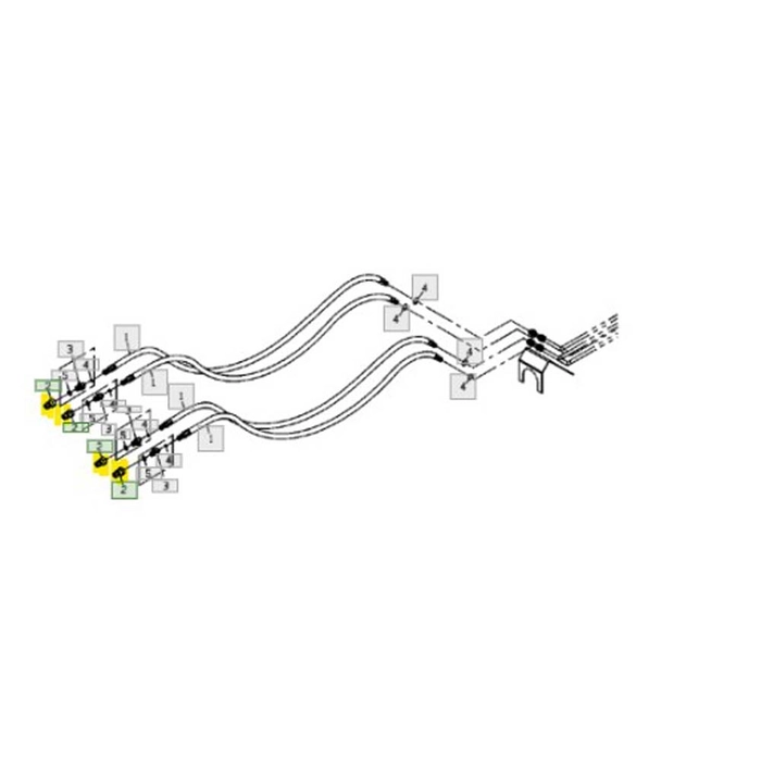 Iso han hydraulikkobling
