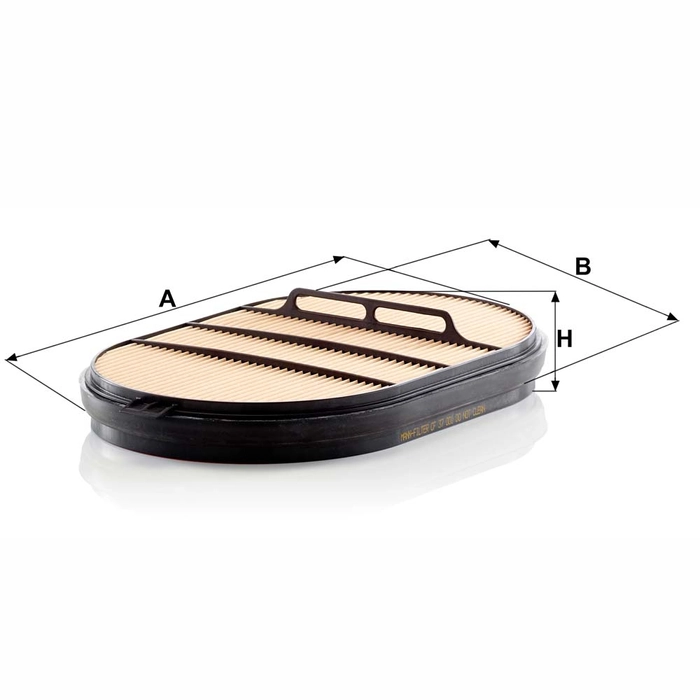 MANN Sekundærfilter CF 37 001