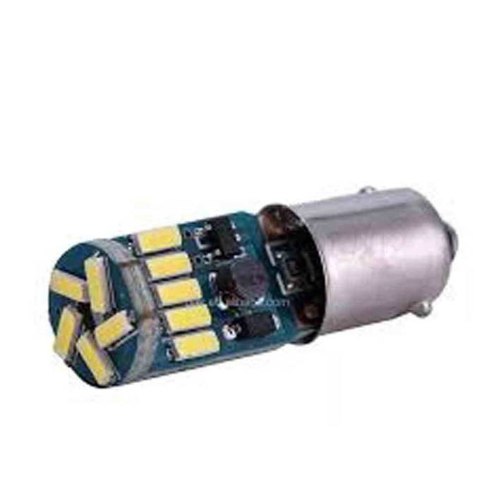 2 Stk Ledpærer Ba9S Canbus 6000K