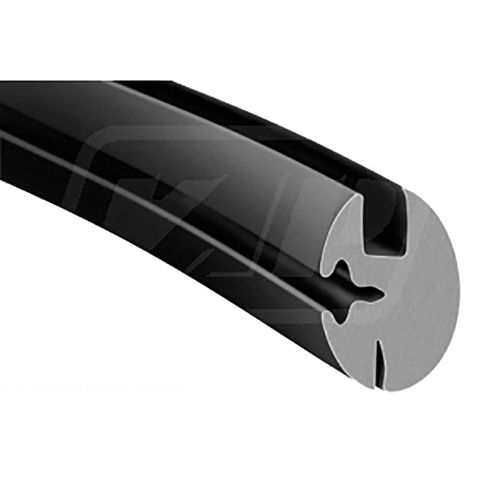Rutepakning Svart Pvc