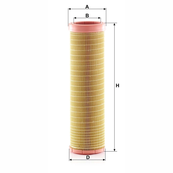 MANN Sekundærfilter CF 15 116/2