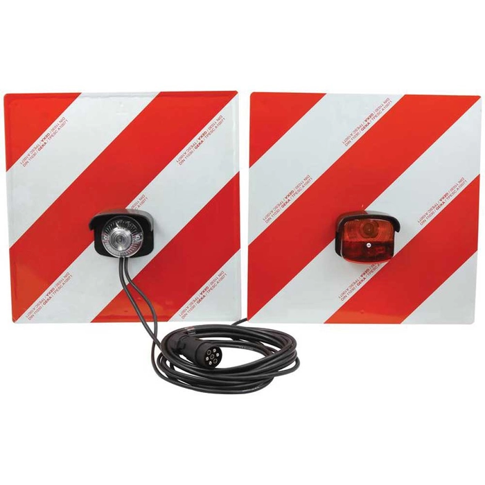 WARNING SIGN 2PC SET. FILM ON GALVA