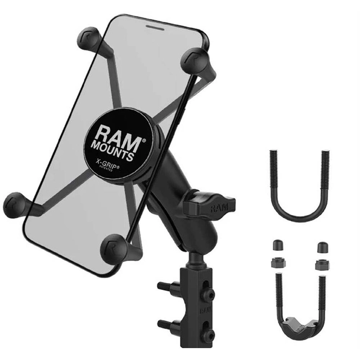 X-Grip® telefonfeste med bremse/clutch reservoarbase (B-kule)